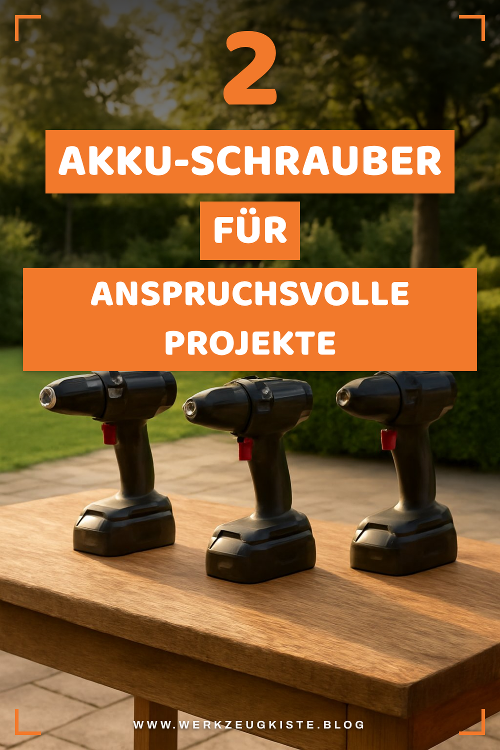 Diese 2 Akku-Schrauber für anspruchsvolle Projekte