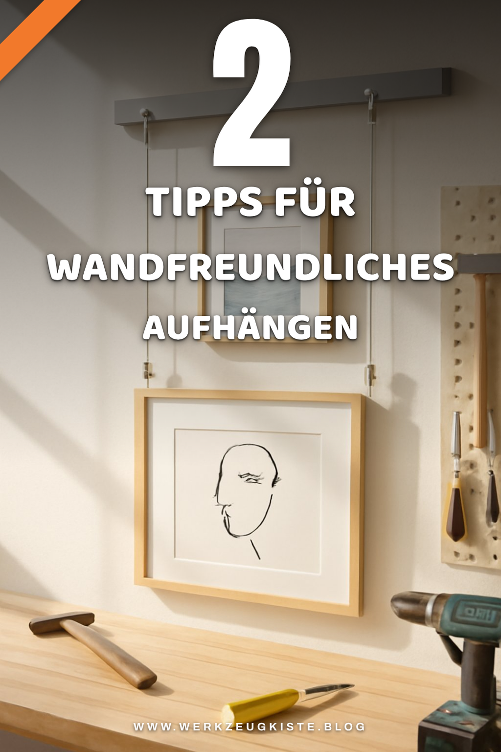 So schützt du deine Wände beim Aufhängen
