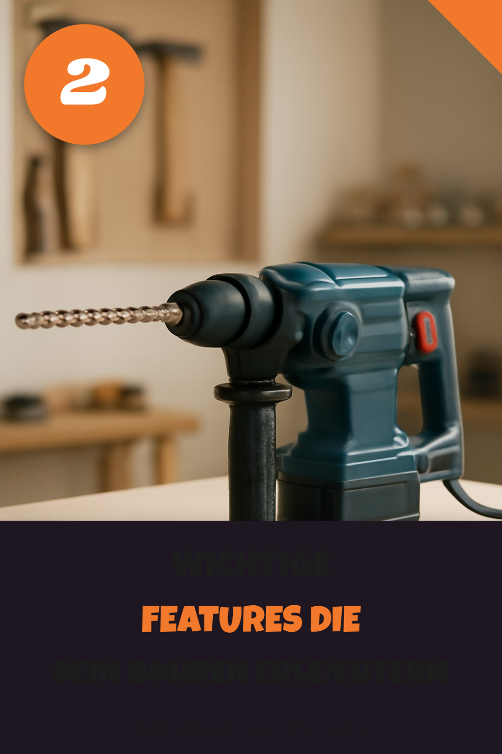 Zusätzliche Features, die einen Bohrhammer auszeichnen