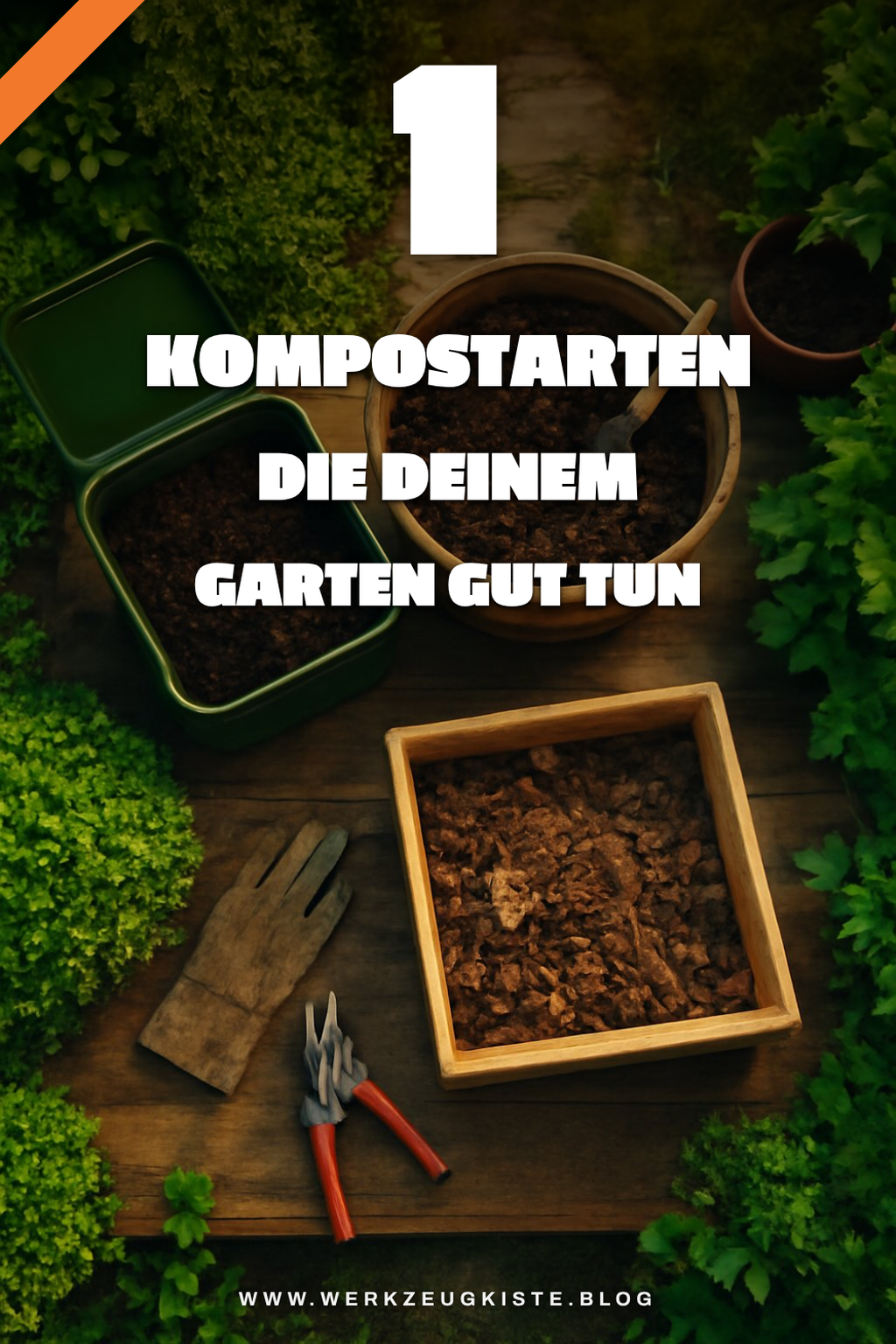 Diese 3 Kompostarten verwandeln deinen Garten