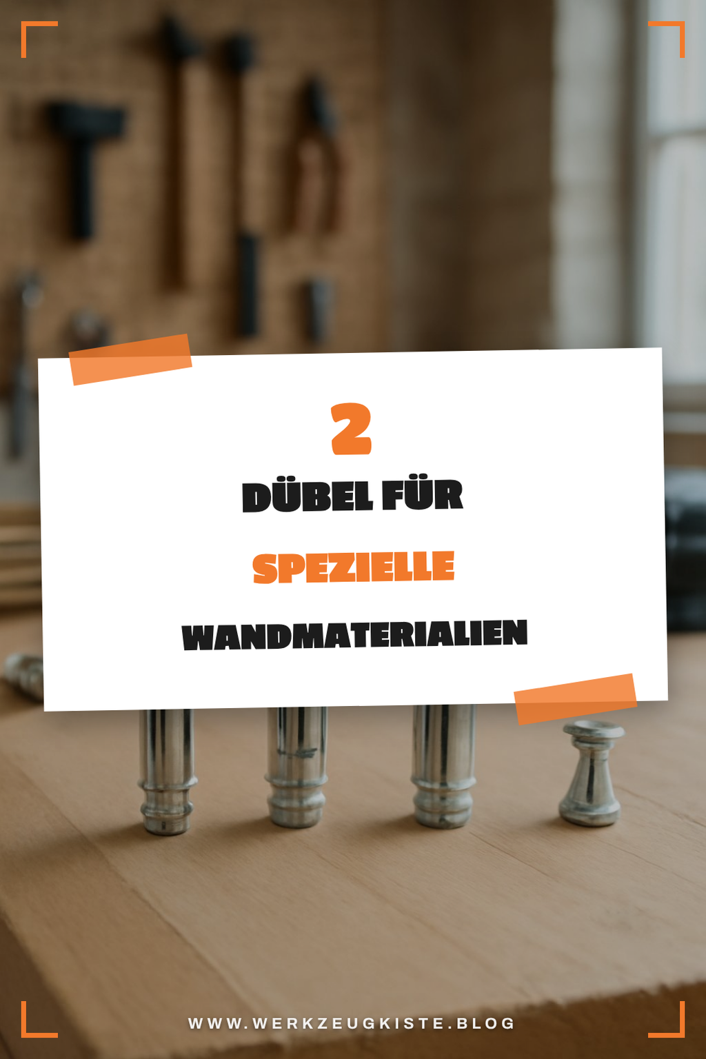 Dübel für spezielle Materialien