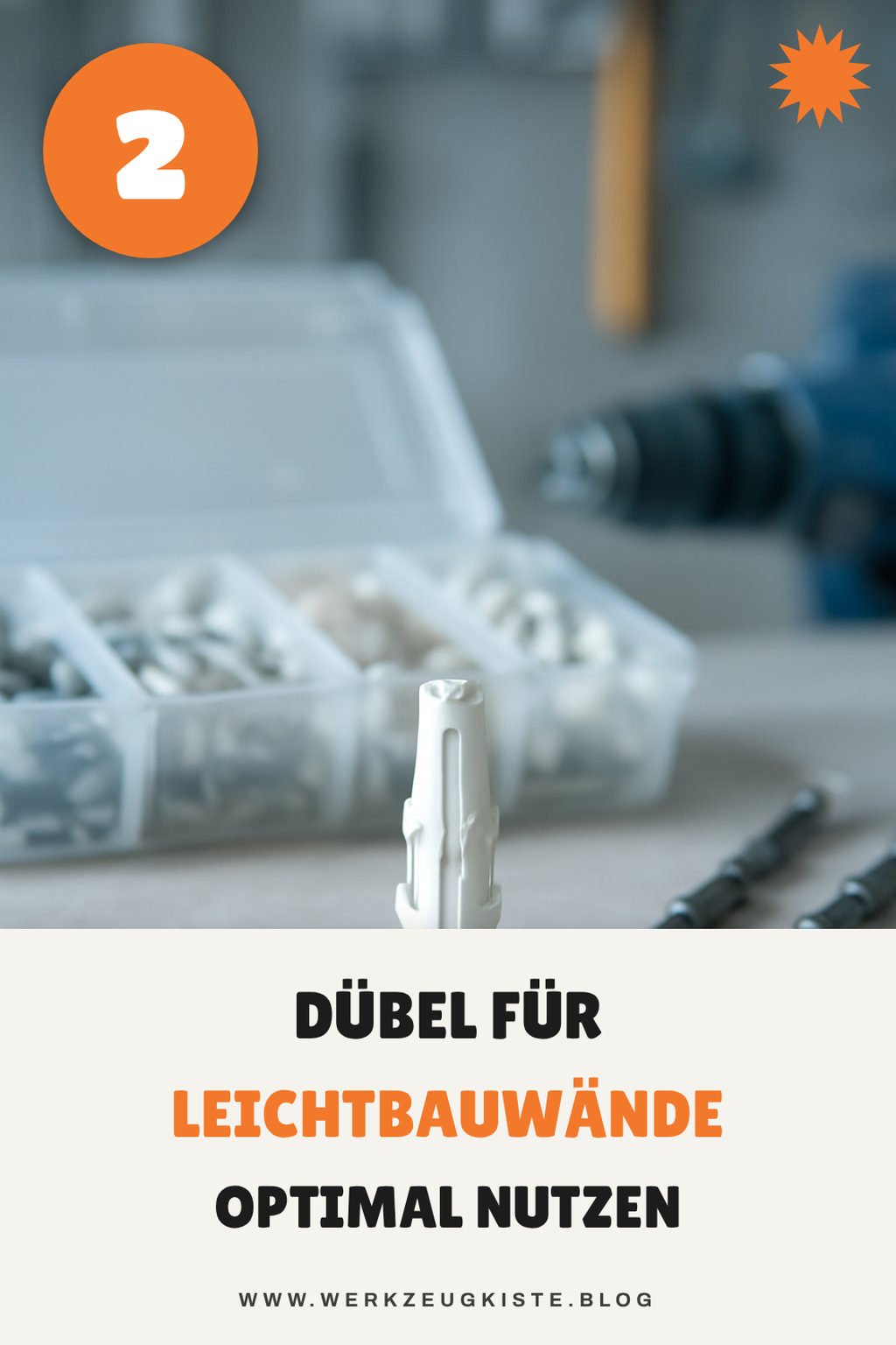 Dübel für Leichtbauwände