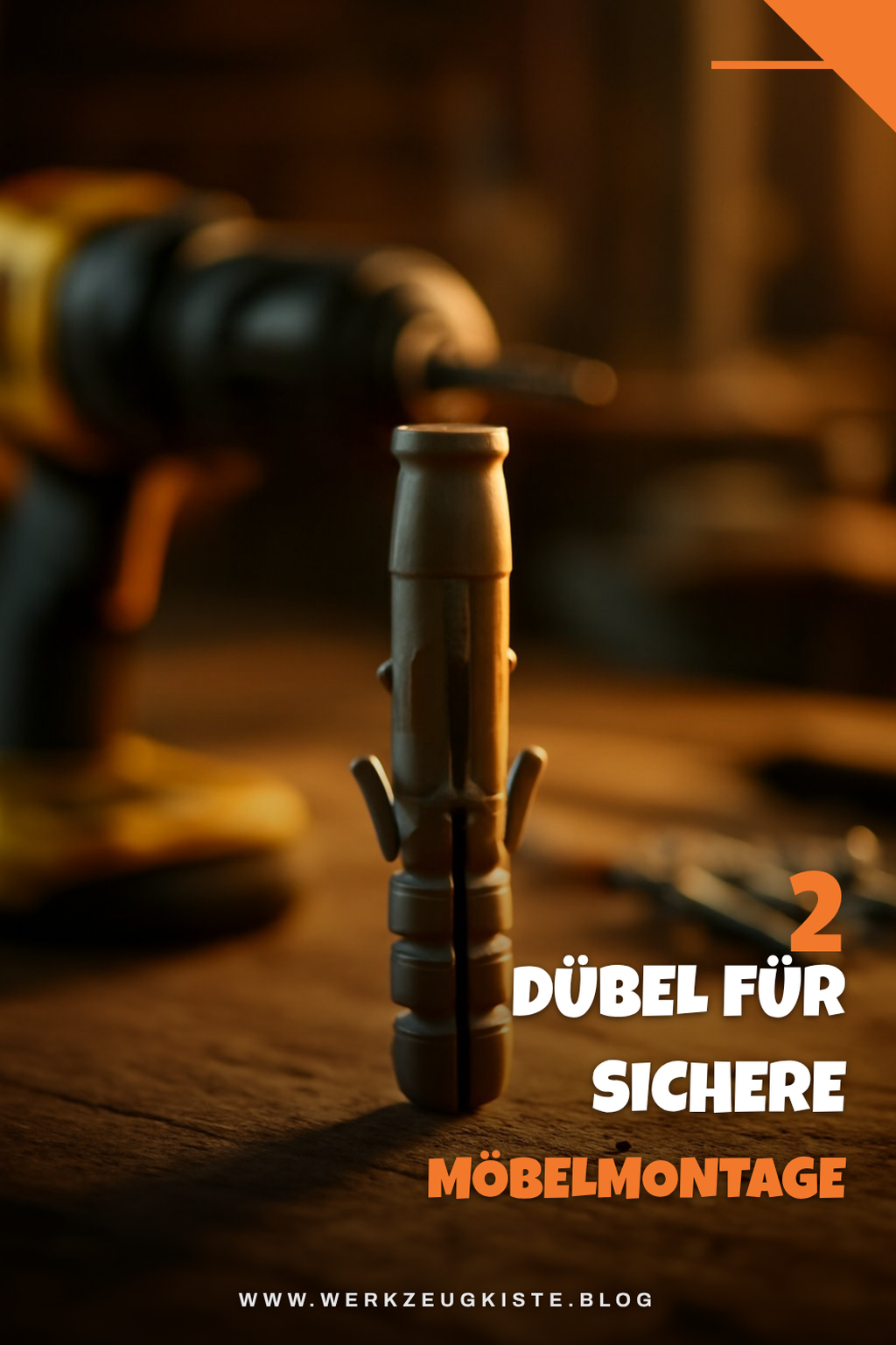 Dübel für Möbelmontage