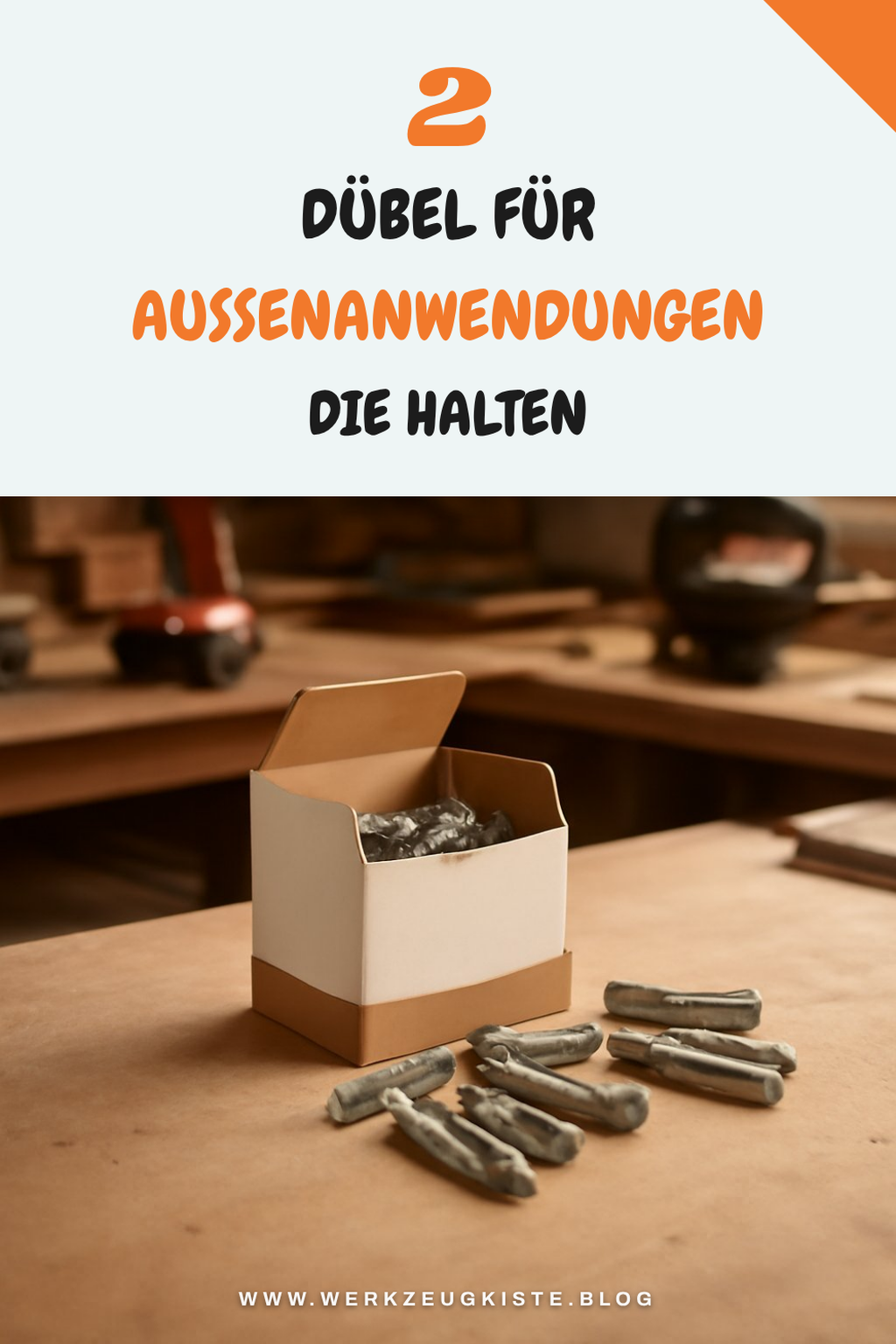 Dübel für Außenanwendungen