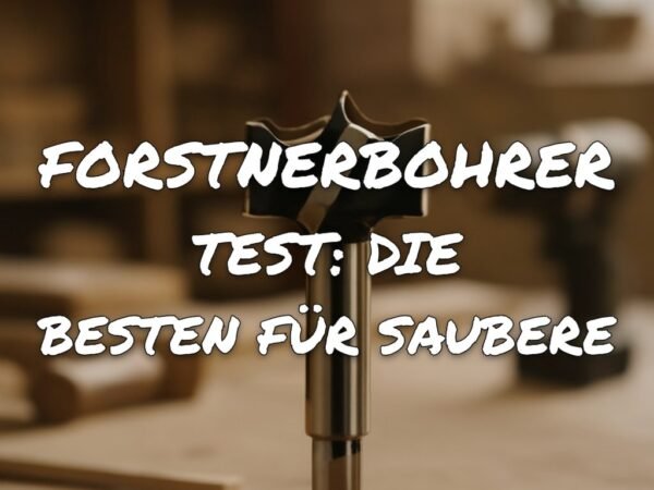 Forstnerbohrer Test: Die besten für saubere Bohrlöcher