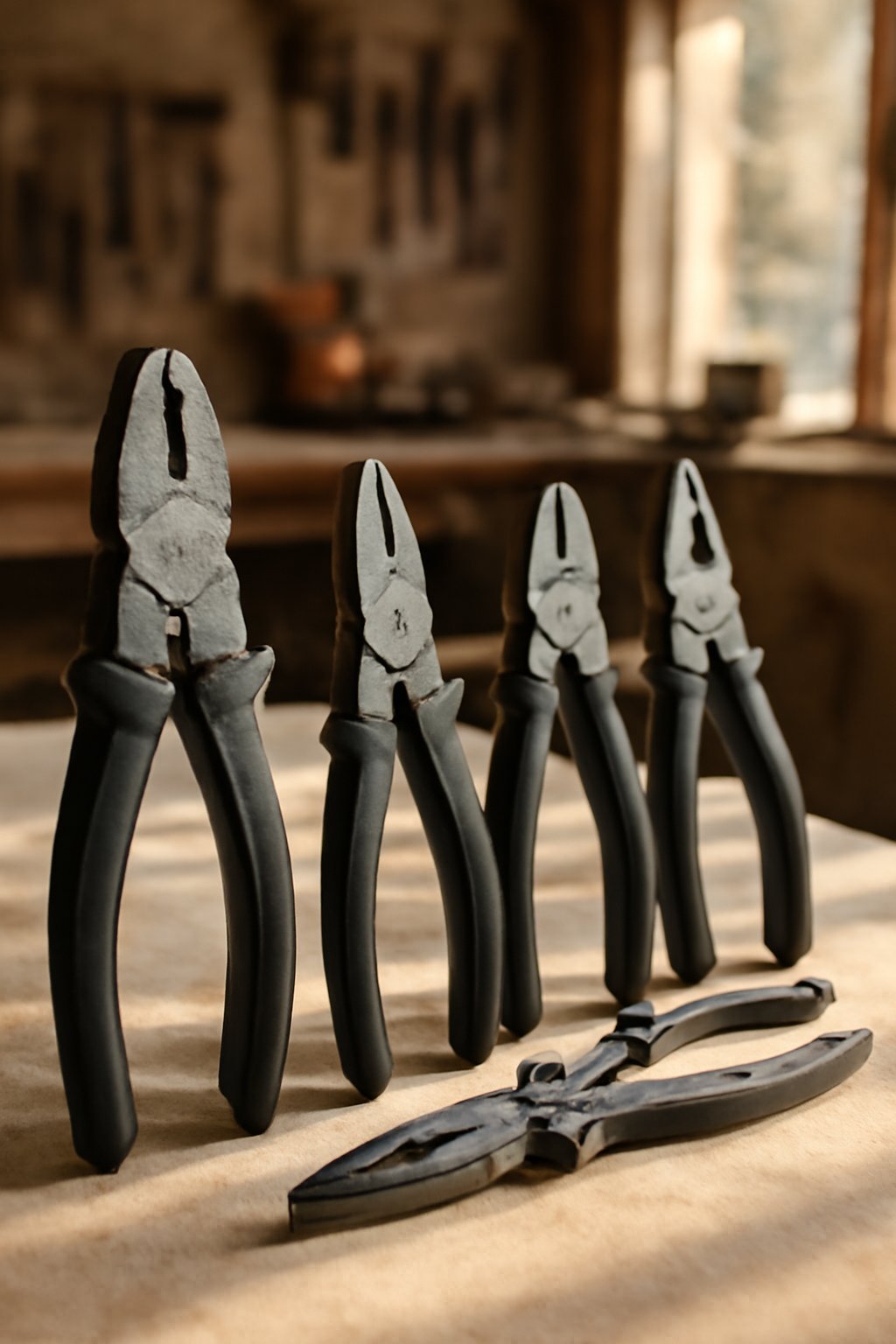 Flachzange 20 cm Edelstahl