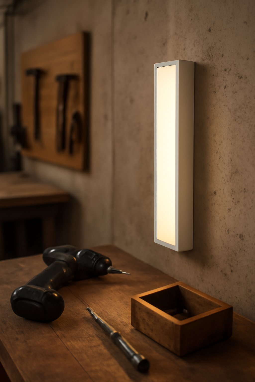 Energieeffiziente LED Wandleuchte