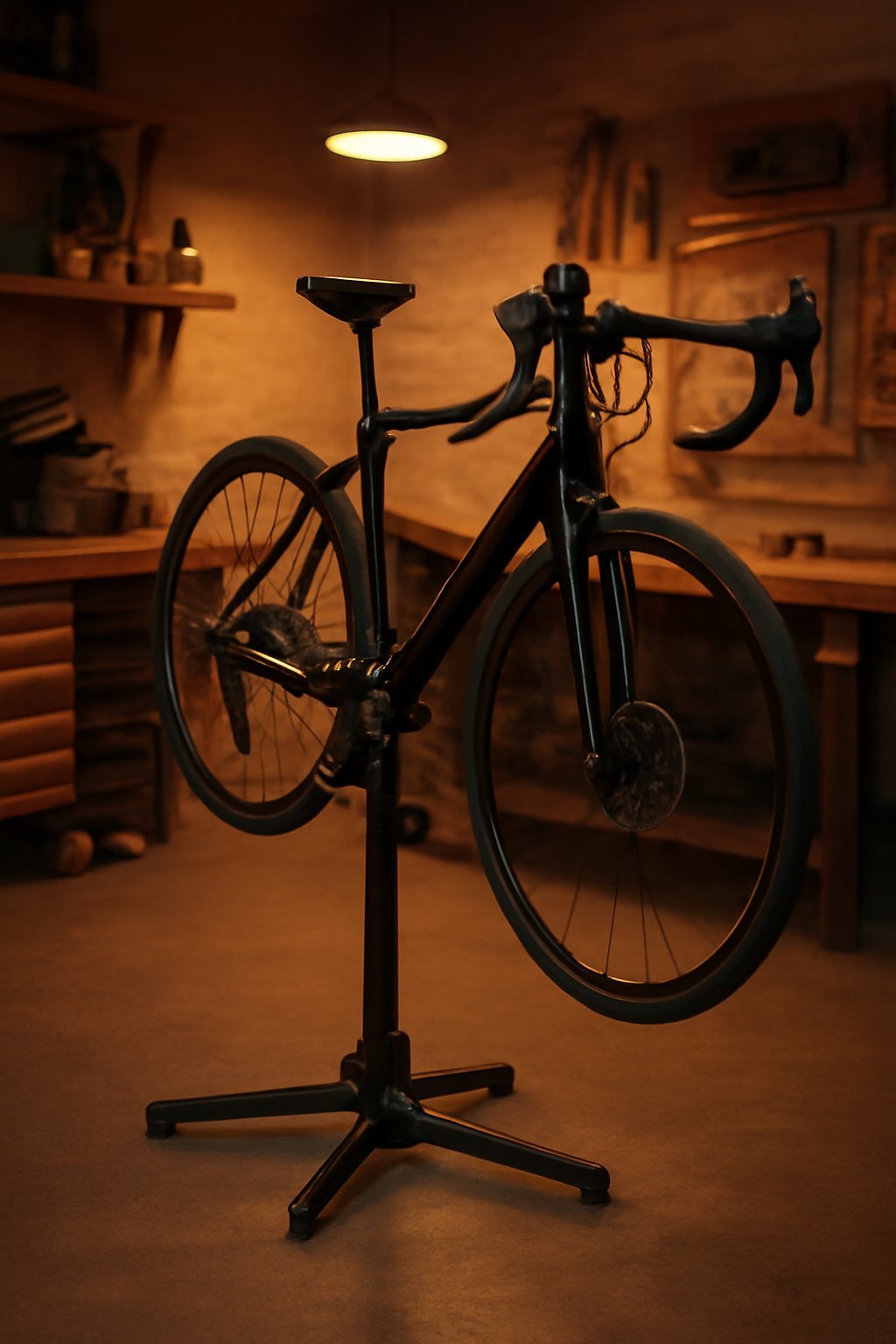 Faltbarer Fahrrad Montageständer