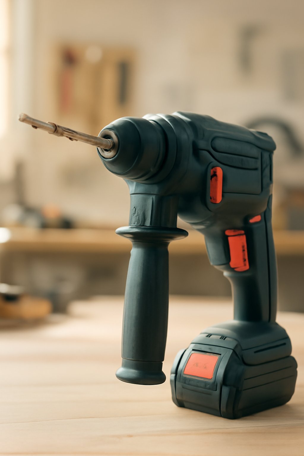 Bohrhammer mit Staubabsaugung