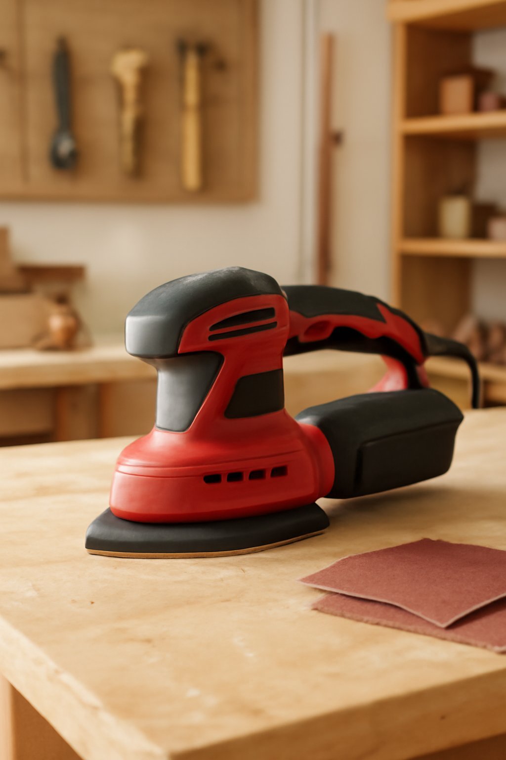 Deltaschleifer ergonomisch mit Gummigriff