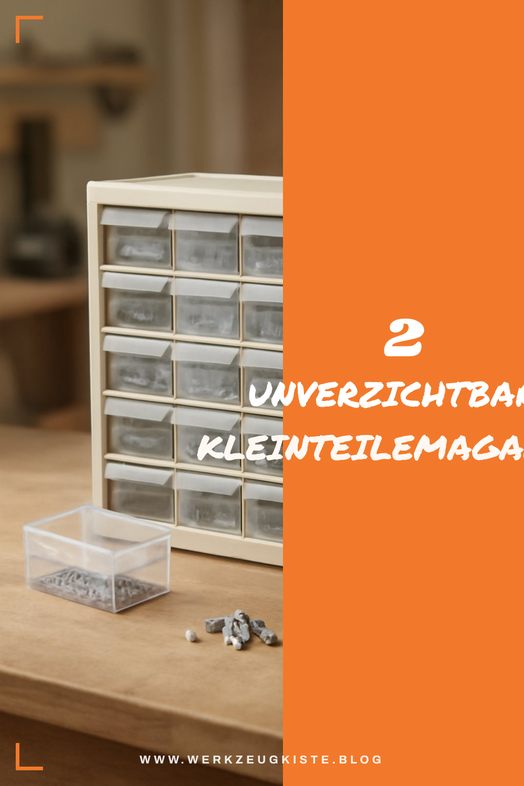 Diese Kleinteilemagazine sind unverzichtbar