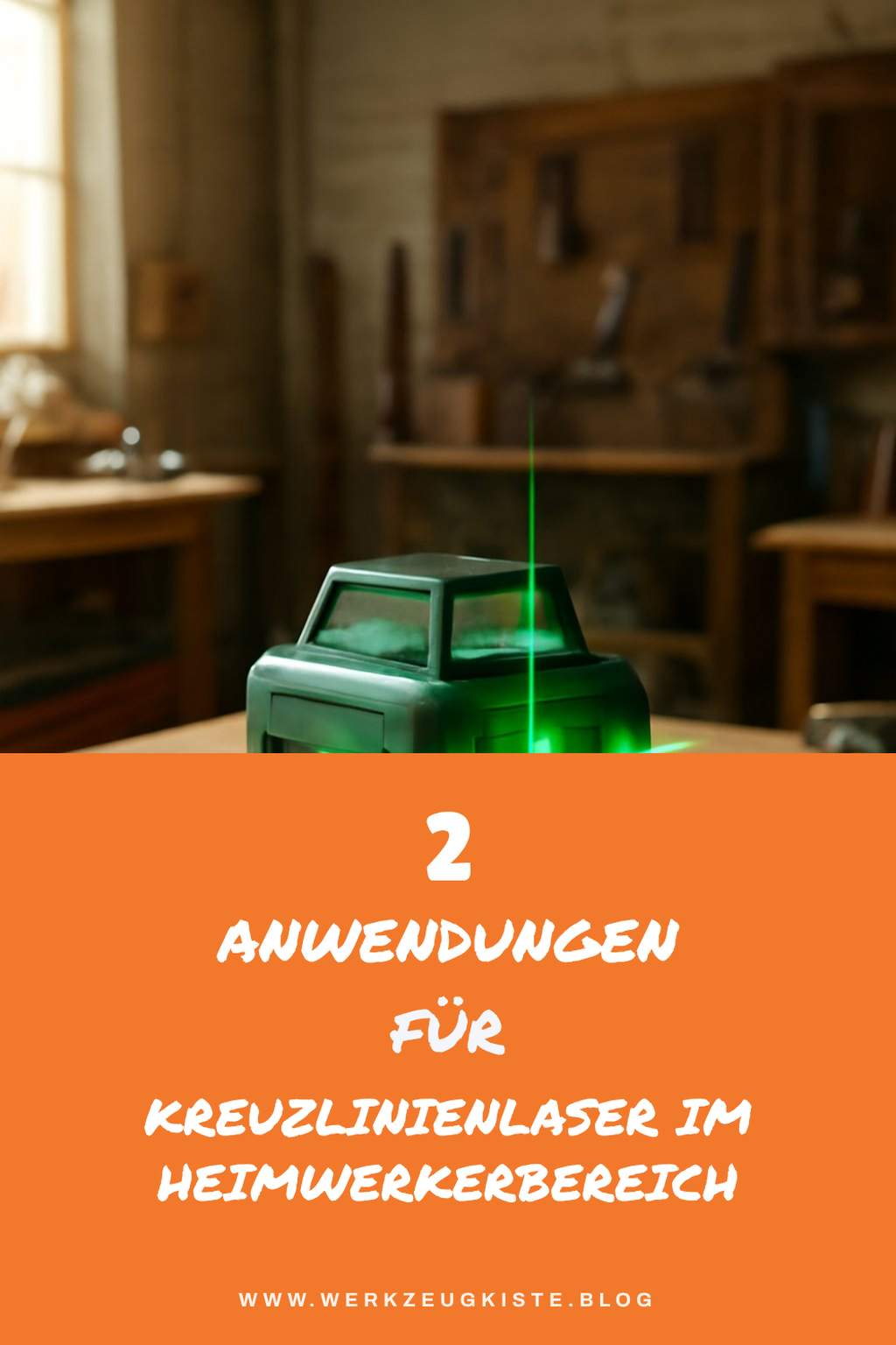 Kreuzlinienlaser für verschiedene Anwendungen
