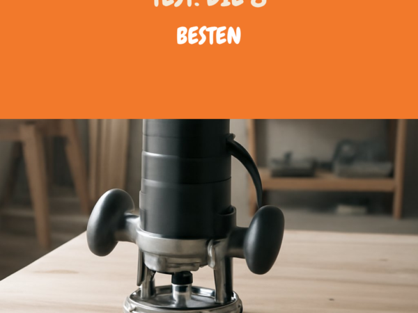 Oberfräse Test: Die 8 besten für präzise Fräsarbeiten