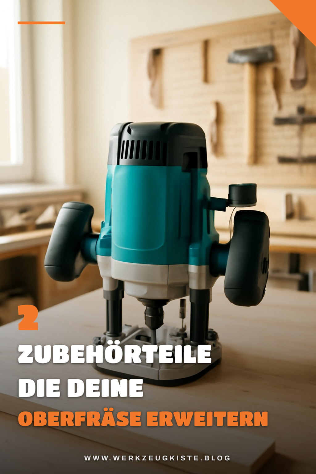 Diese Zubehörteile machen deine Oberfräse noch vielseitiger