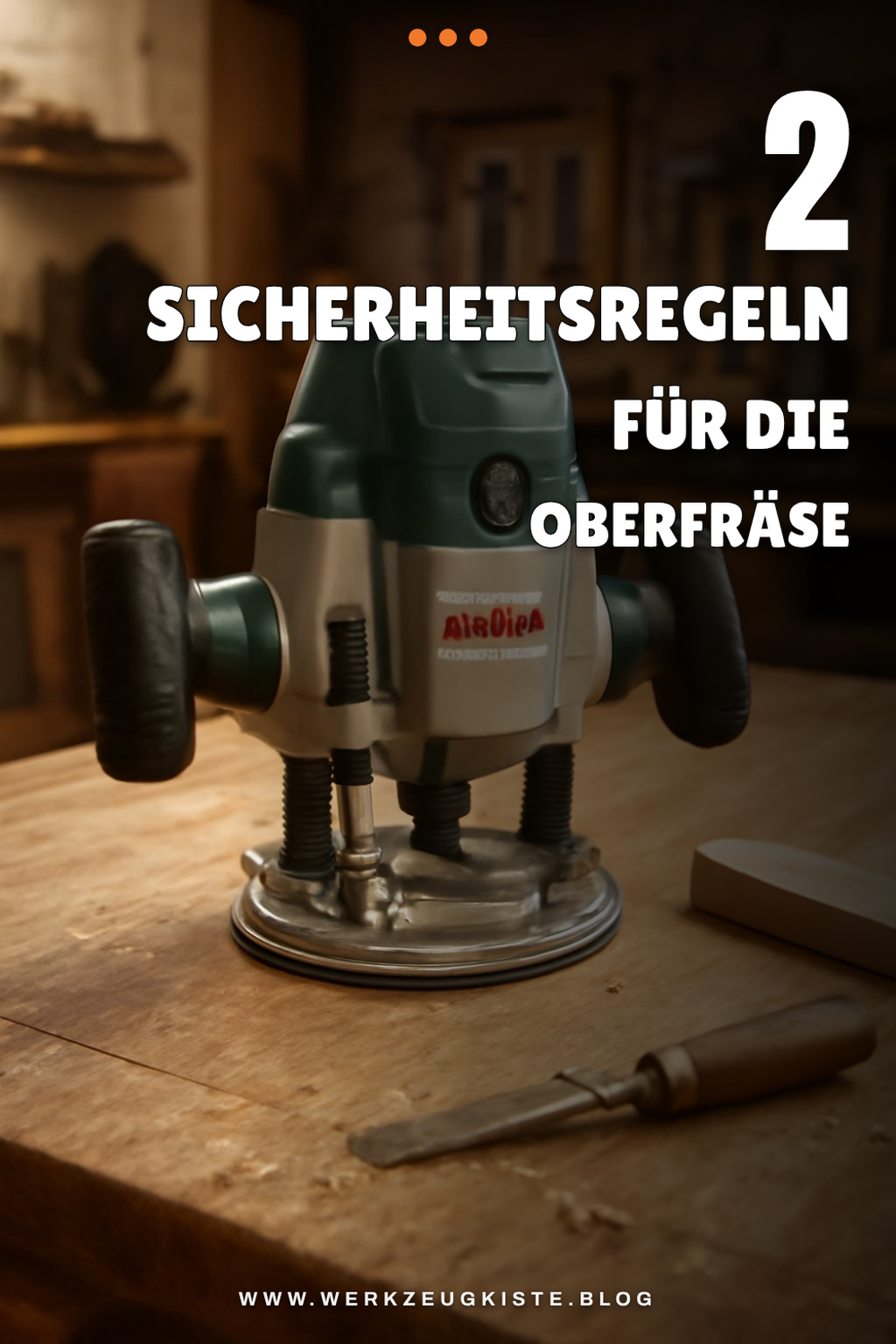Sicherheitstipps für die Verwendung einer Oberfräse