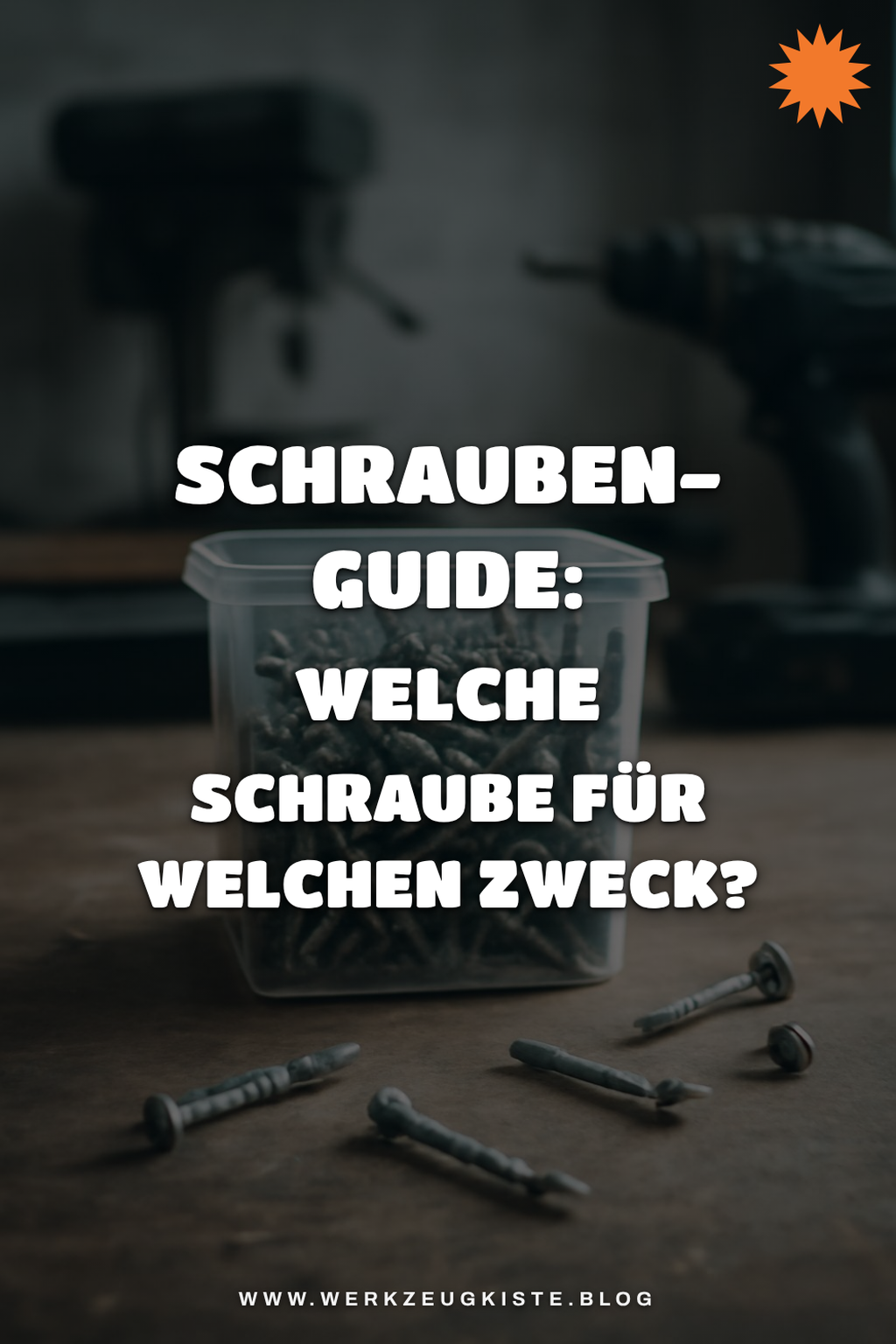 Schrauben-Guide: Welche Schraube für welchen Zweck?