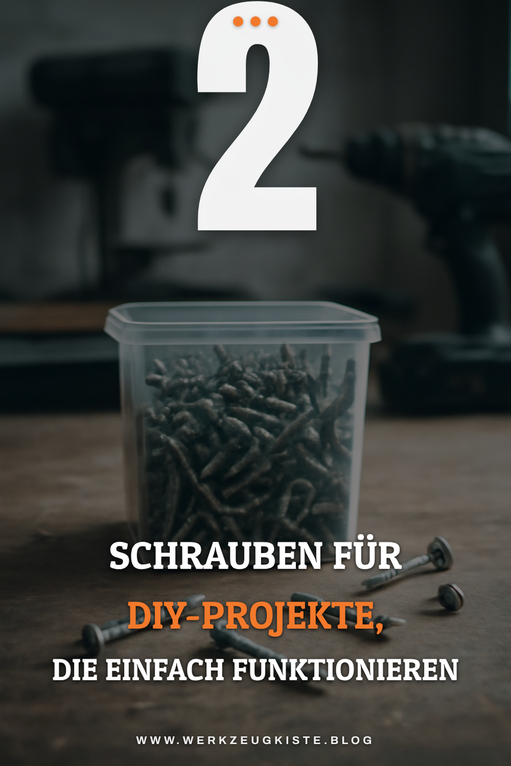 Diese Schrauben sind perfekt für DIY-Projekte