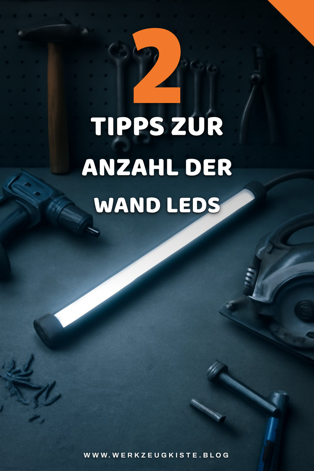 Wie viele Wand LEDs benötige ich?