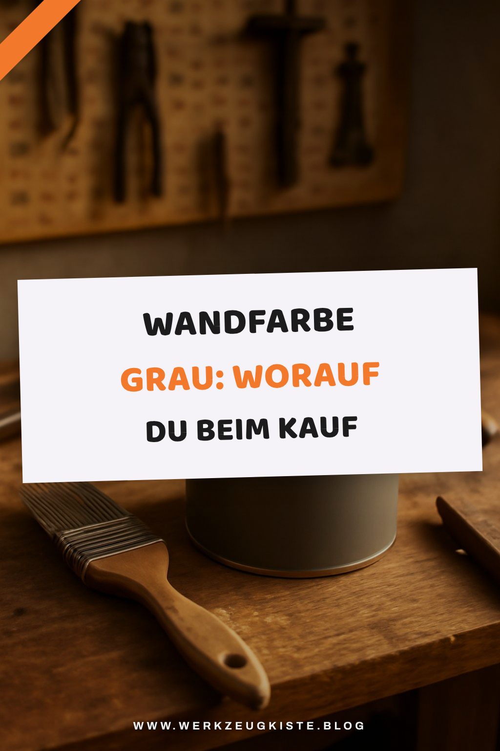 Wandfarbe Grau: Worauf du beim Kauf achten musst