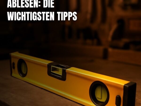 Wasserwaage richtig ablesen: Die wichtigsten Tipps