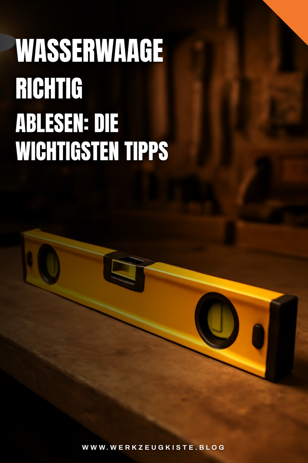 Wasserwaage richtig ablesen: Die wichtigsten Tipps