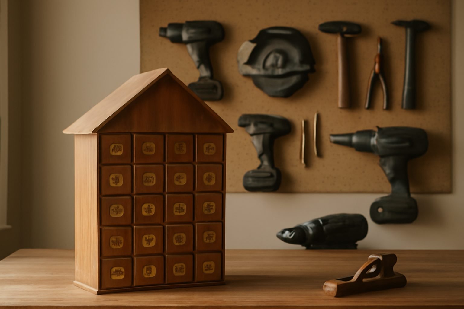 Adventskalender füllen aus Holz — 20 einfache Varianten