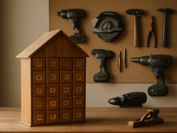 Adventskalender füllen aus Holz — 20 einfache Varianten