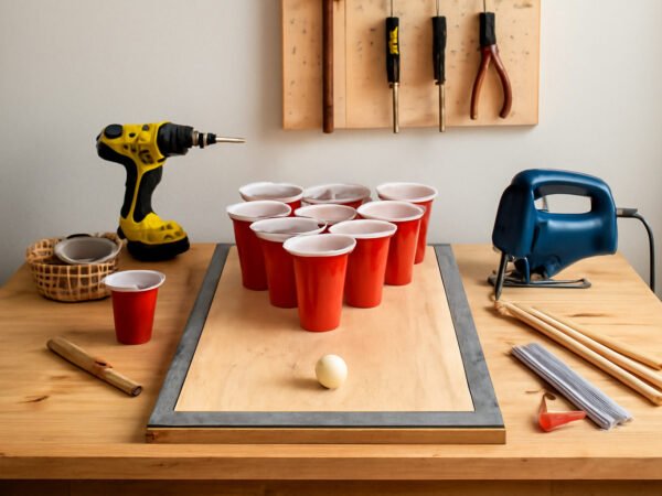 Bierpong Tisch selber bauen Anleitung — so geht es richtig