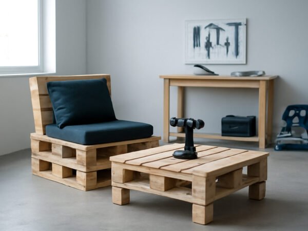 Cozy Schlafzimmer Ideen aus Paletten — 12 einfache Varianten