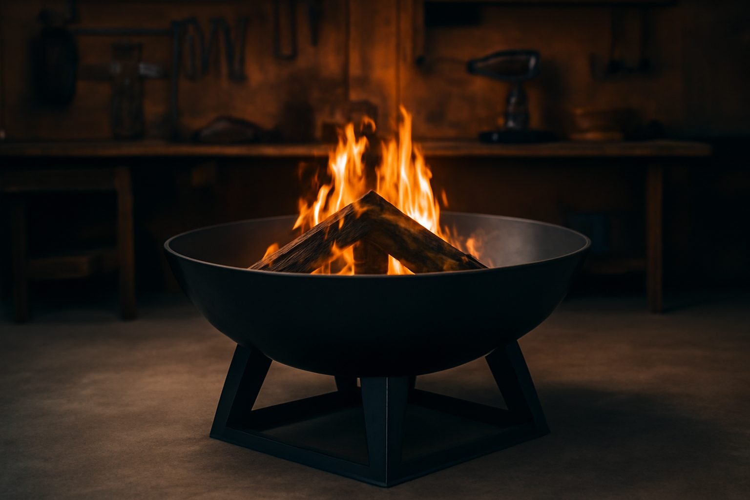 Feuerkorb aus Stahl selber bauen in 6 Schritten