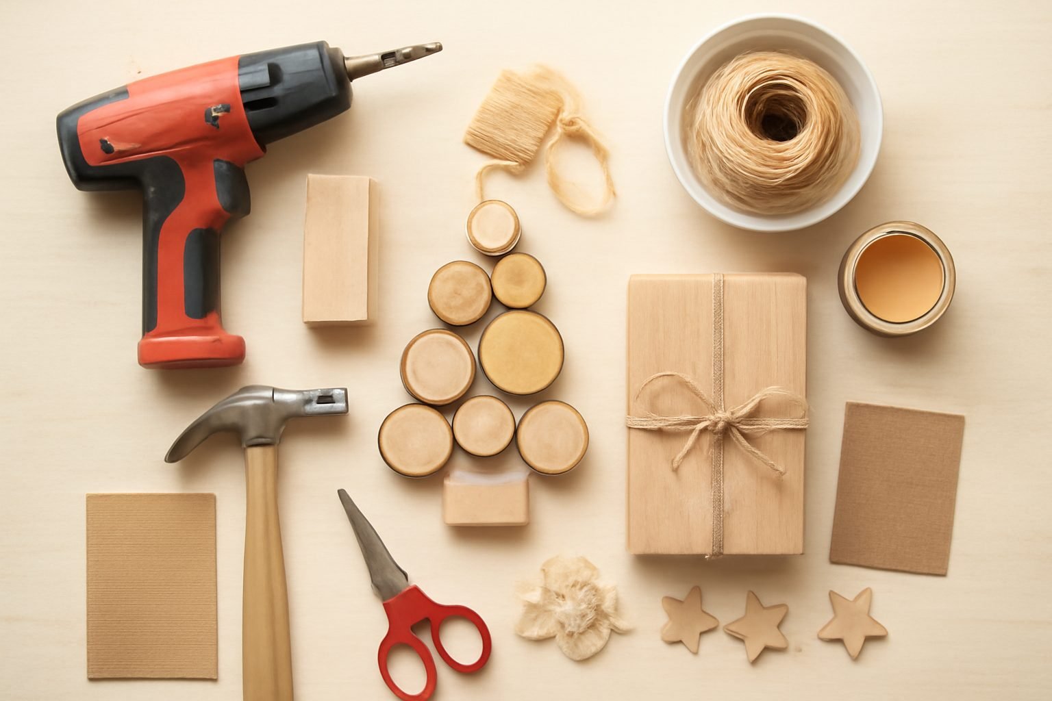 Geschenke aus Holz selber machen Weihnachten in 6 Schritten