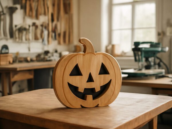 Halloween Deko Holz selber machen — so geht es richtig