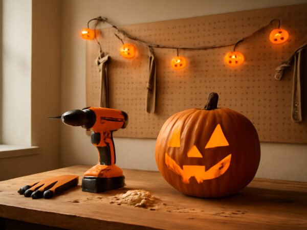 Halloween Girlande aus Paletten — 15 Punkte zum Abhaken