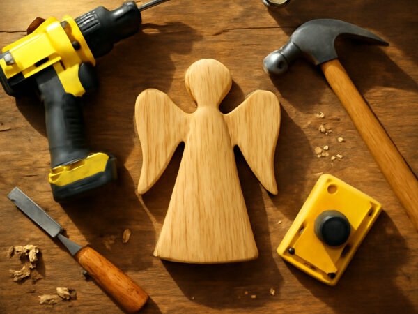Holzengel selber machen Anleitung — so geht es richtig