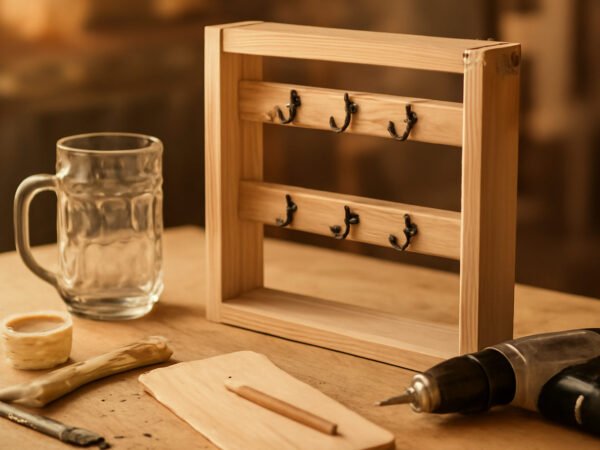 Maßkrug Regal selber bauen: 6 Schritte zum Ergebnis
