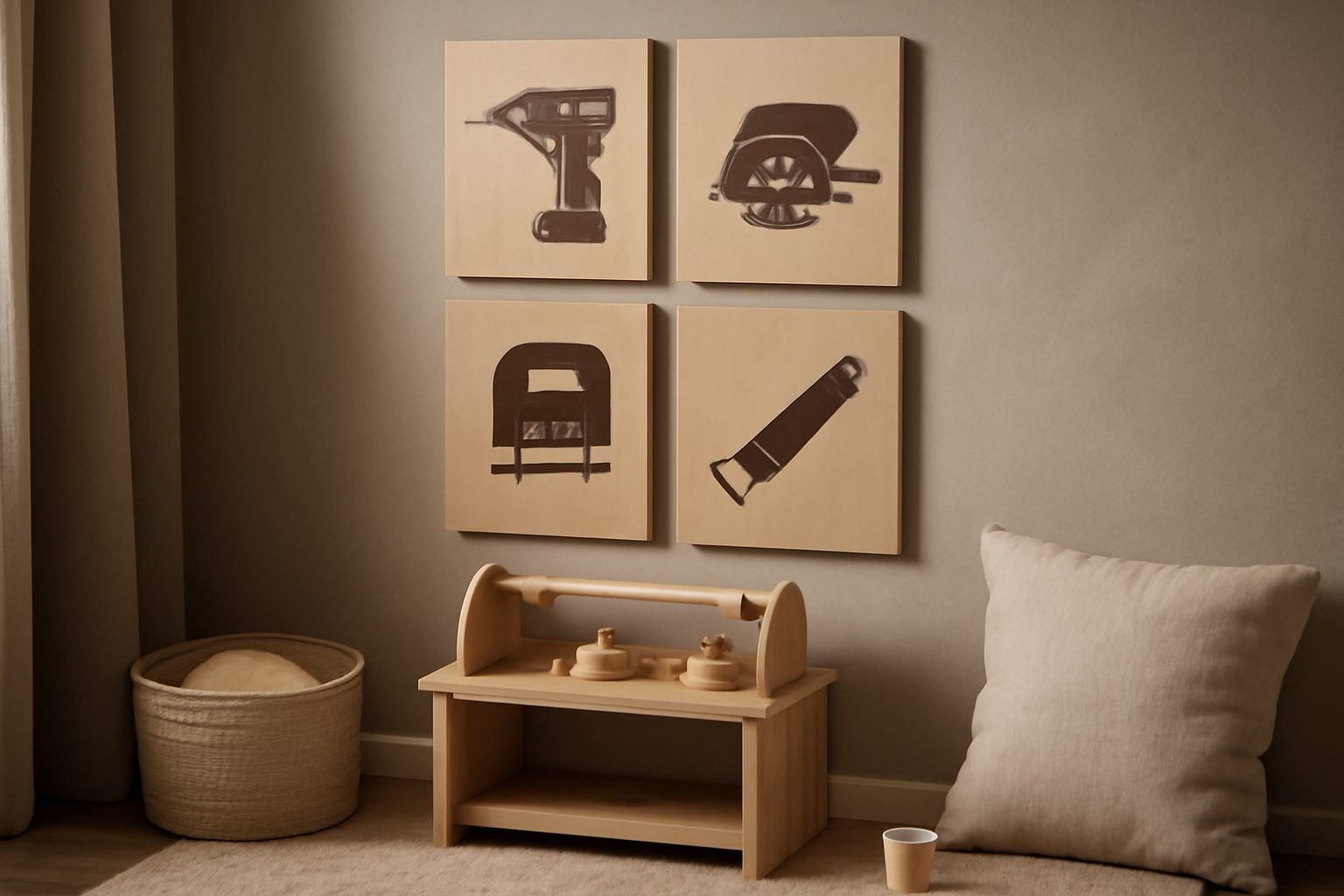 Poster Babyzimmer aus Holz — was sich lohnt und was nicht