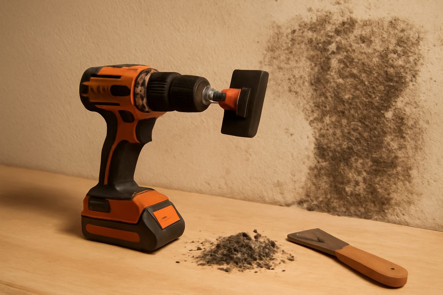 Schimmel an der Wand selbst entfernen — so geht es richtig