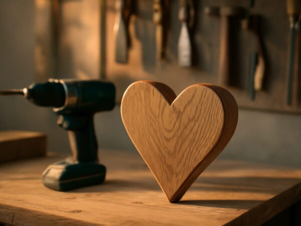 Valentinstag basteln aus Paletten — der Weg zum Ergebnis