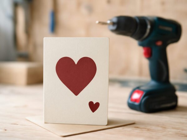 Valentinstag Karten aus Paletten ohne teure Anschaffung