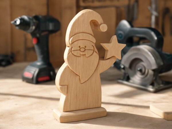Weihnachtsdeko aus Altholz selber machen ohne Vorkenntnisse