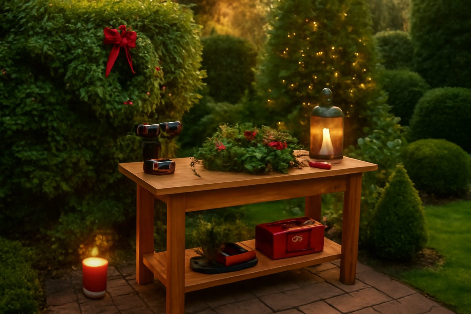 Weihnachtsdeko Outdoor aus Paletten — 15 Punkte zum Abhaken