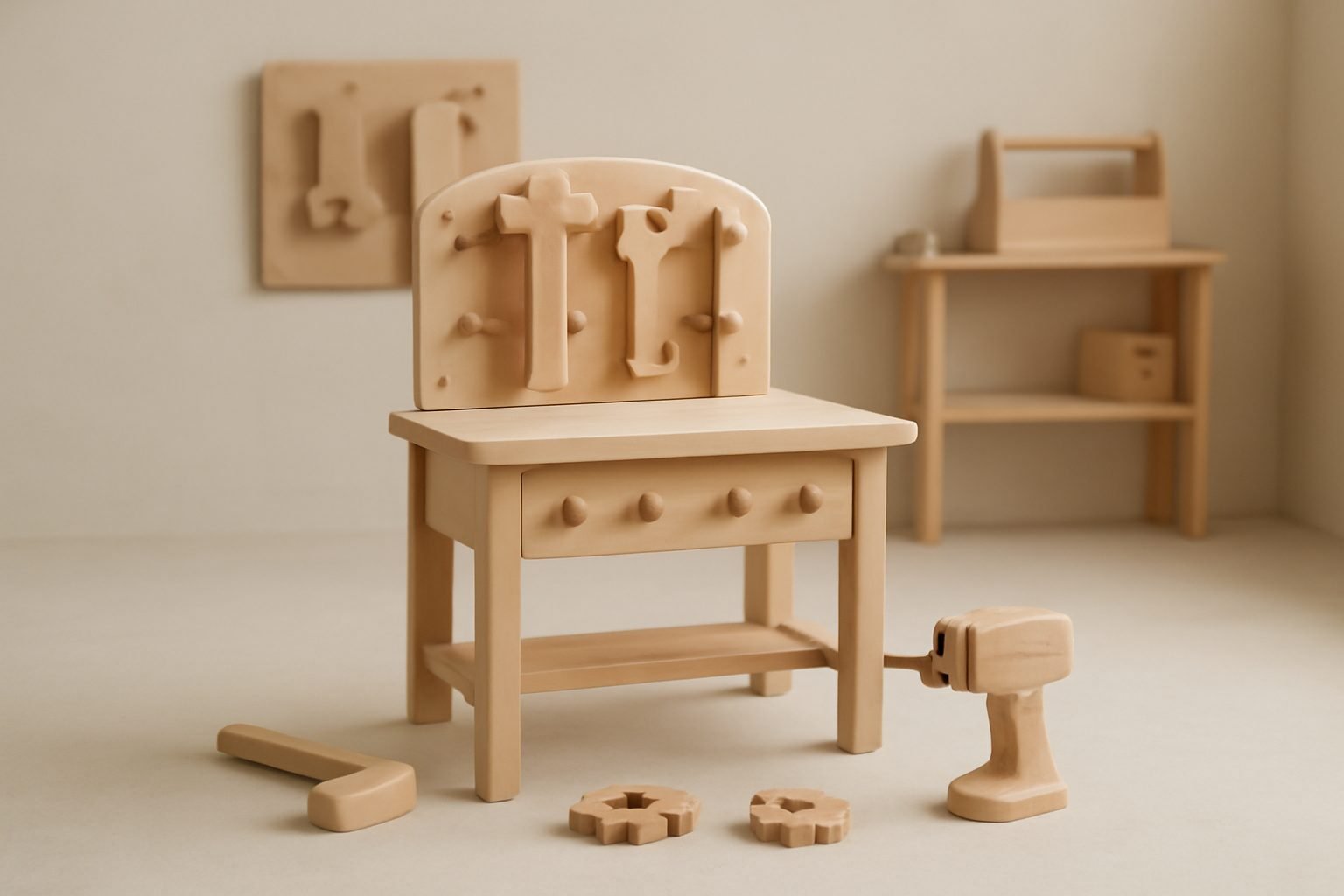 Weihnachtsgeschenke für Kinder aus Holz bauen