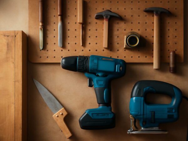 Werkbank mit Lochwand selber bauen: 6 Schritte zum Ergebnis