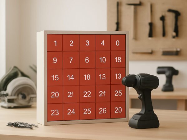 Werkzeug Adventskalender für Männer — 10 einfache Varianten