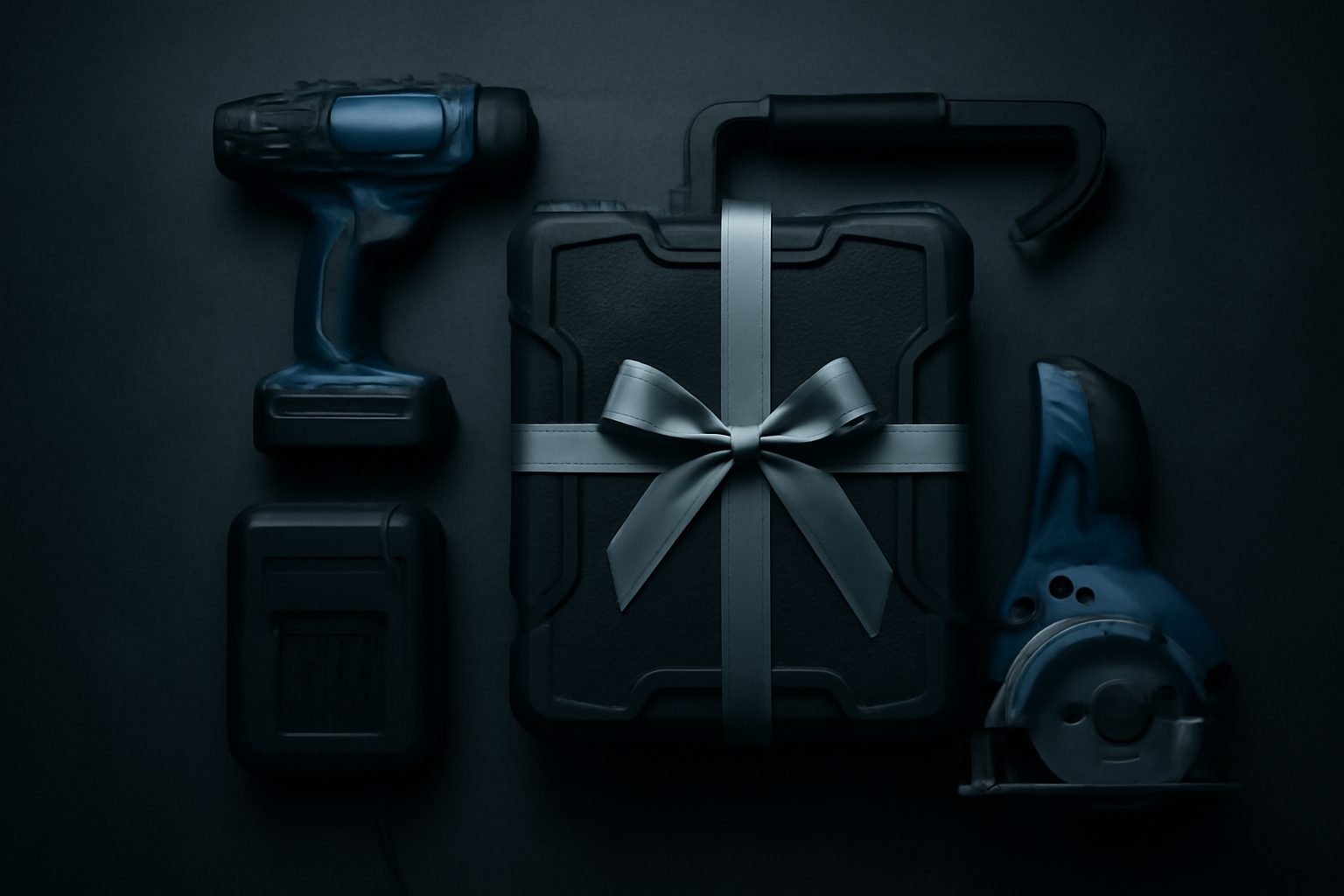 Werkzeug Set als Weihnachtsgeschenk Zusammenstellen