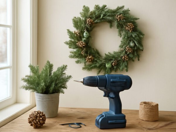 Winterdeko Garten aus Paletten ohne teure Anschaffung