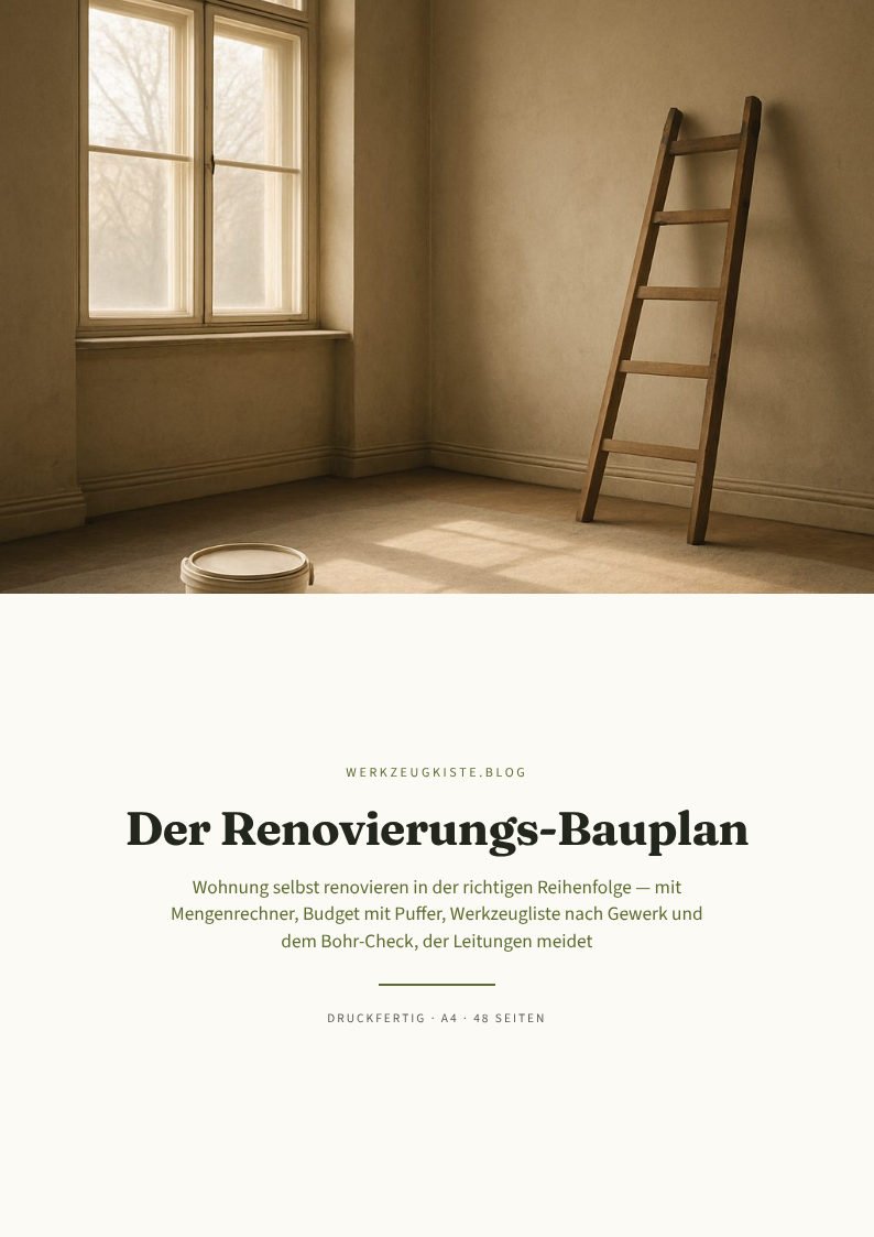 Der Renovierungs-Bauplan – Vorschau Seite 2